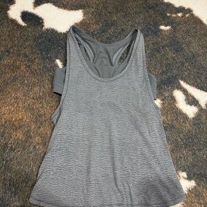 Lululemon athletica Gray Racerback Tank